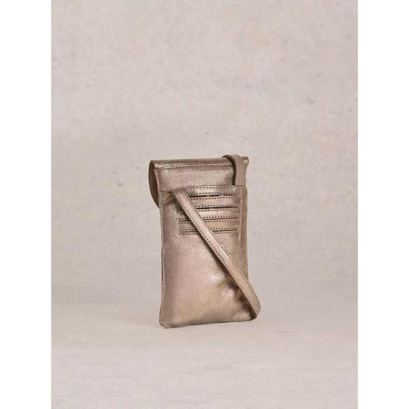 White Stuff Coco Leather Phone Bag image number 3